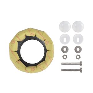 Deervalley DV-F008P11 Waxring and toilet bolts (Fit with DV-1F52812/DV-1F52816/DV-1F52828/DV-1F52807/DV-1F52102)